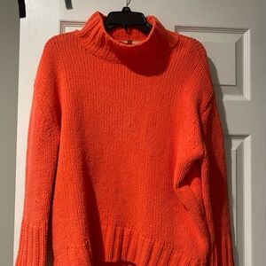 Women's Orange Sweater